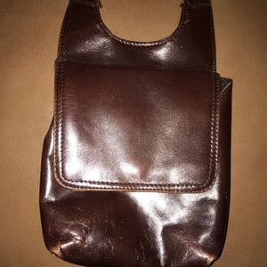 Nino Bossi leather crossbody bag